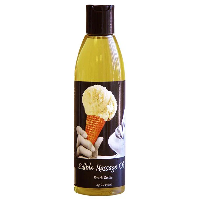 Vanilla Edible Massage Oil by Earthly Body