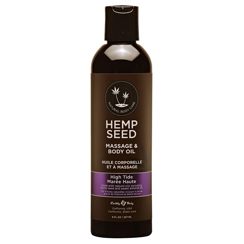 Hemp Seed Body & Massage Oil High Tide by Earthly Body