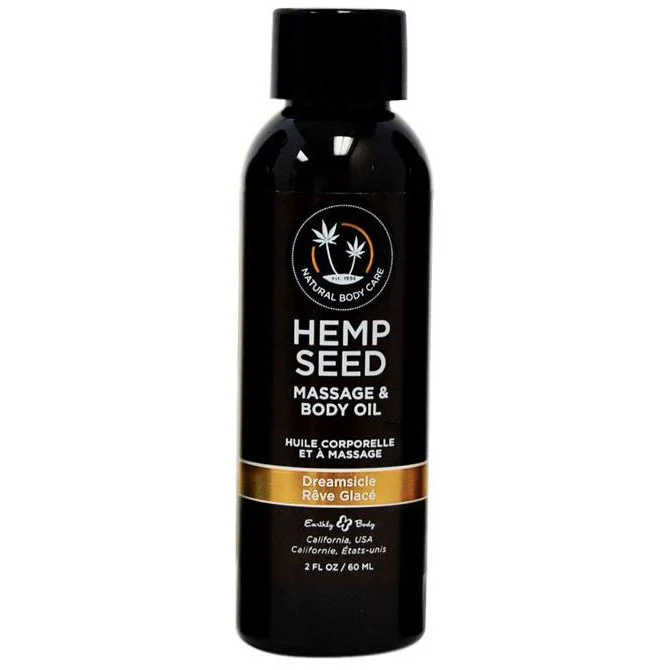 Hemp Seed Body & Massage Oil Dreamsicle By Earthly Body - Image 2
