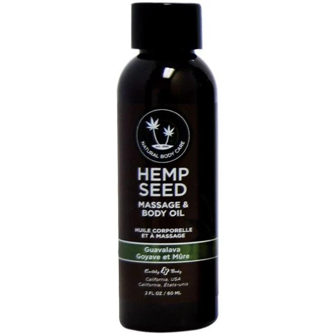 Hemp Seed Body & Massage Oil Guavalava by Earthly Body - Image 2