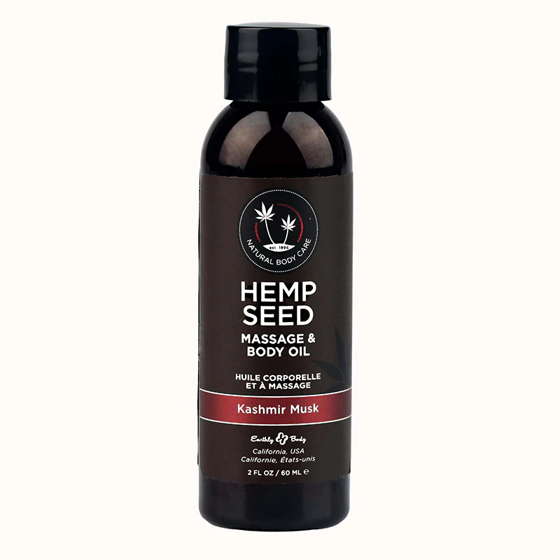Hemp Seed Body & Massage Oil Kashmir Musk by Earthly Body