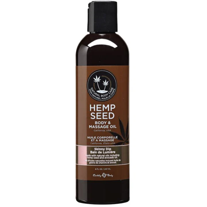 Hemp Seed Body & Massage Oil Skinny Dip by Earthly Body - Image 2