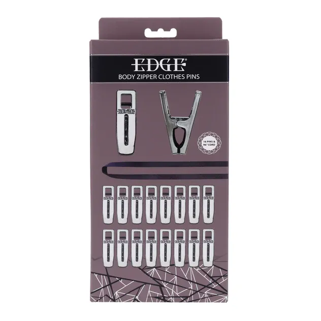 Edge Body Zipper Clothes Pins by Sportsheets