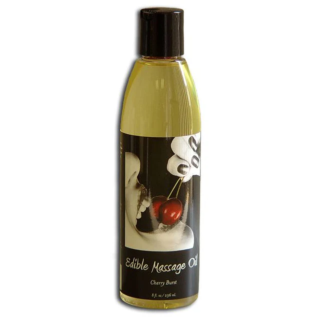 Cherry Edible Massage Oil by Earthly Body - Image 2