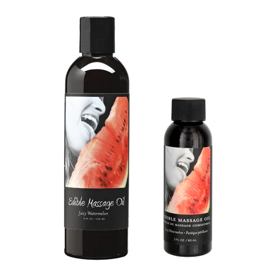 Watermelon Edible Massage Oil by Earthly Body