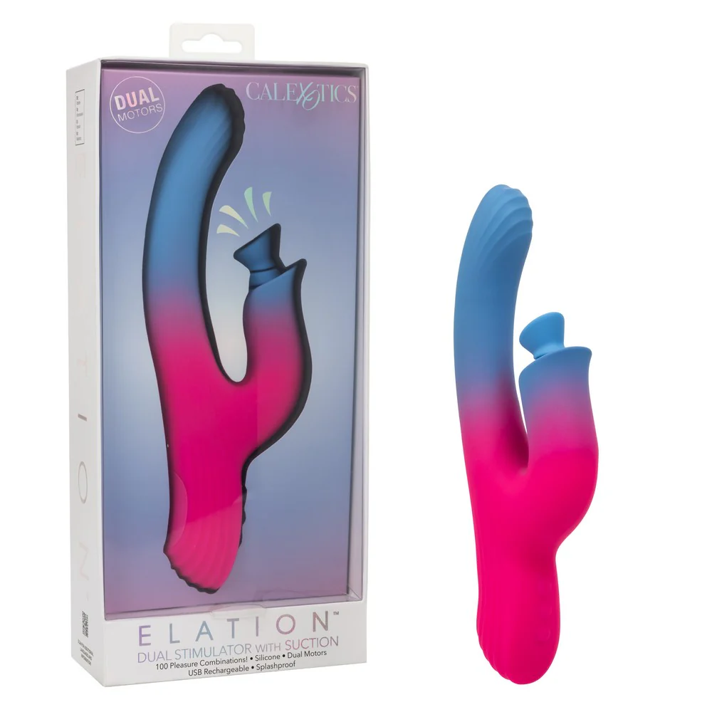 Elation Dual Clitoral Stimulation Vibrator by Cal Exotics