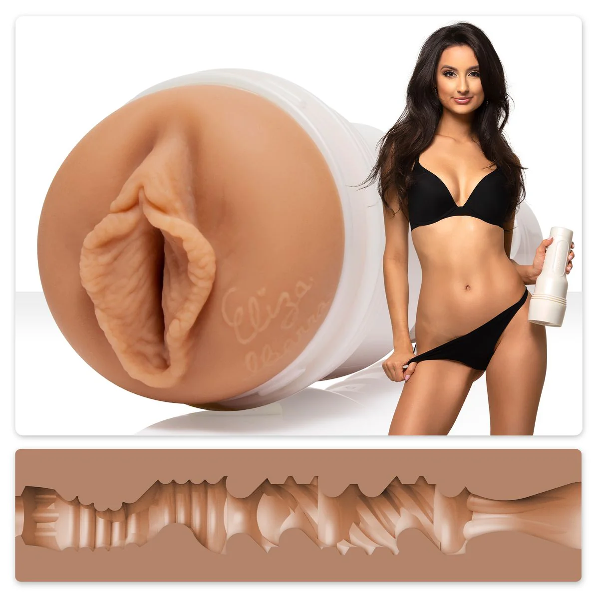 Fleshlight®‎ Girl Eliza Ibarra Ethereal Vagina Masturbator - Image 2