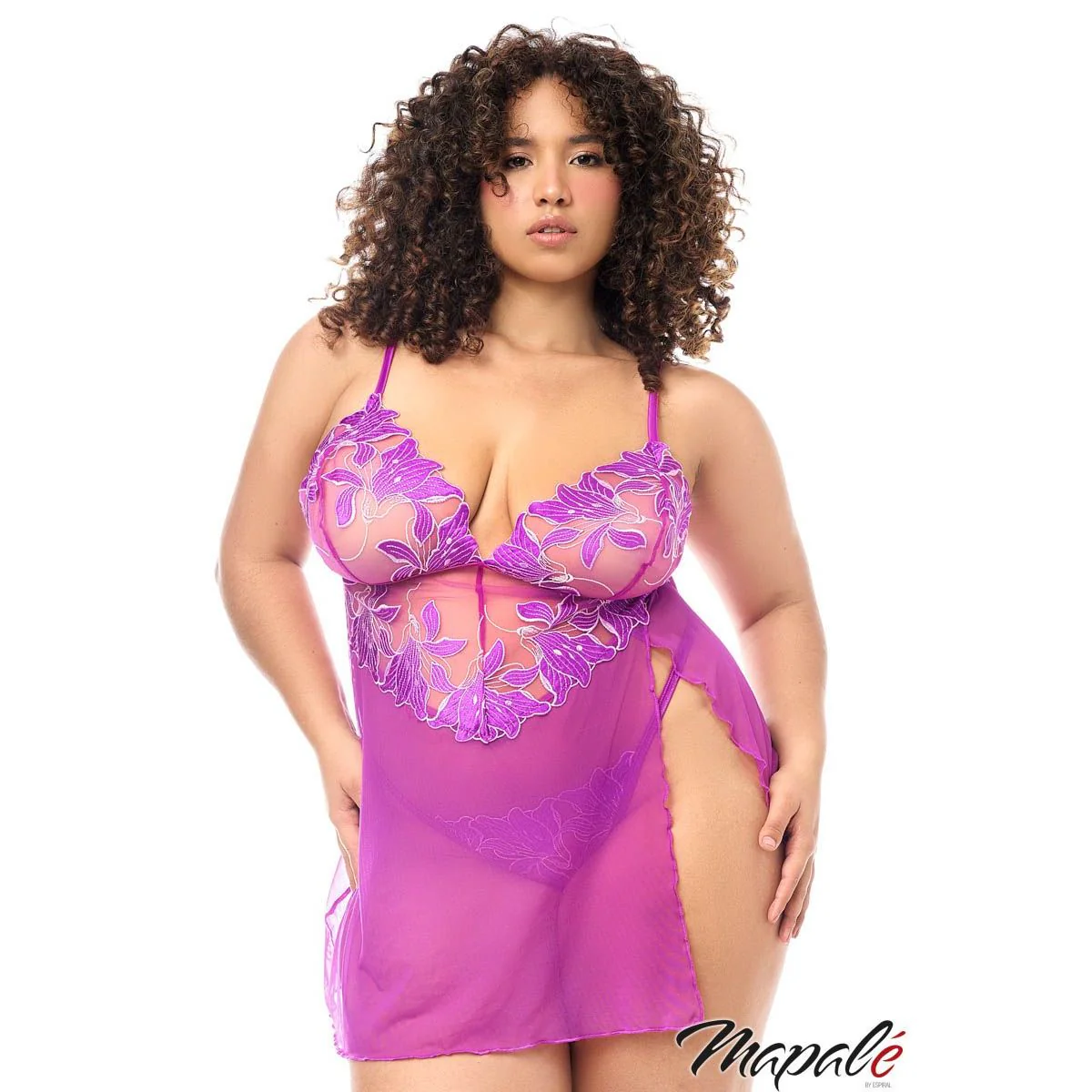 Embroidered Babydoll by Mapale - Image 3