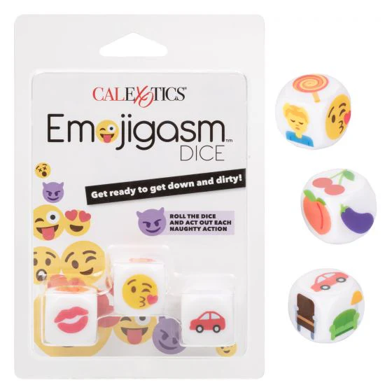 Emojigasm Dice Game by Cal Exotics