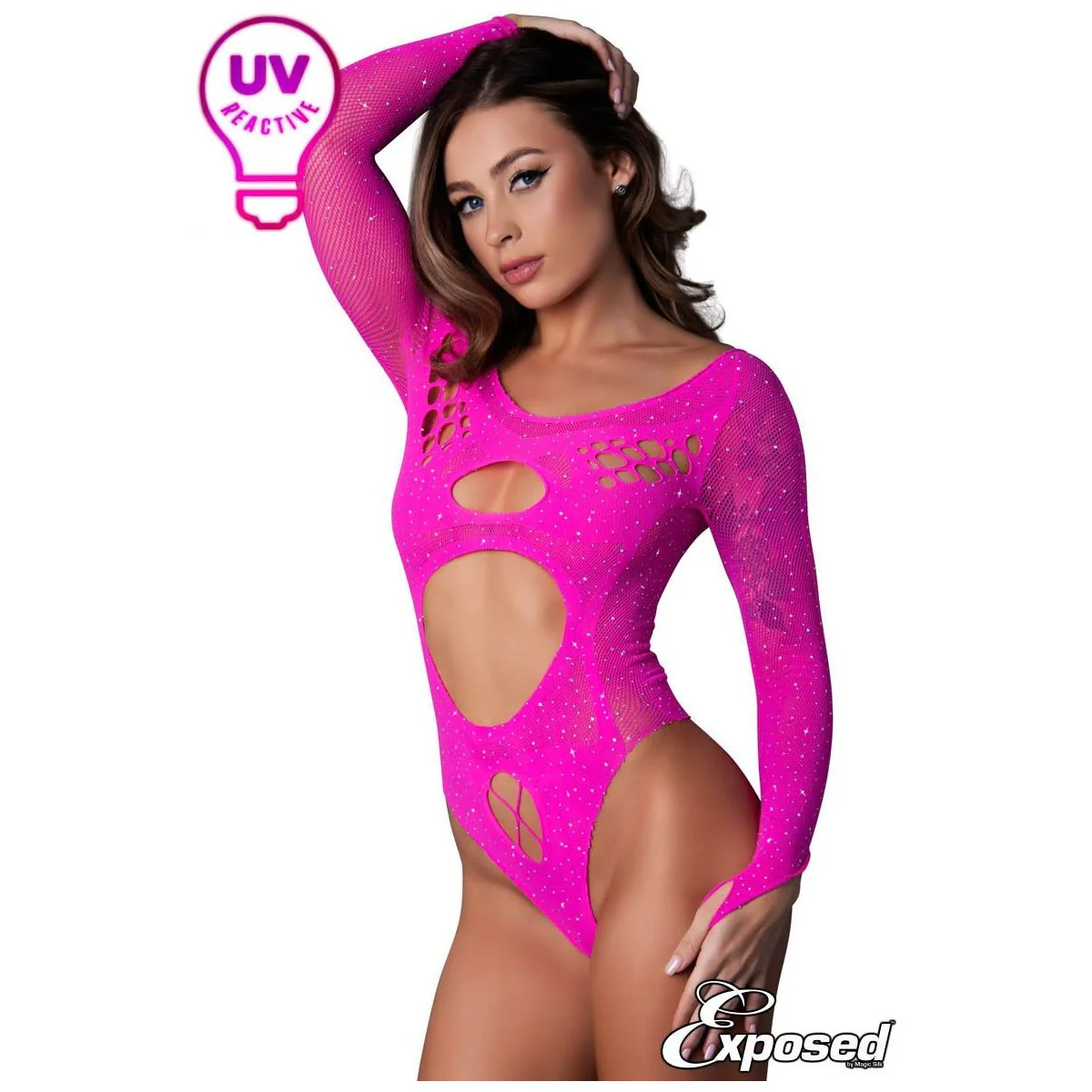 Exposed Crystal & UV Teddy by Magic Silk - Image 3