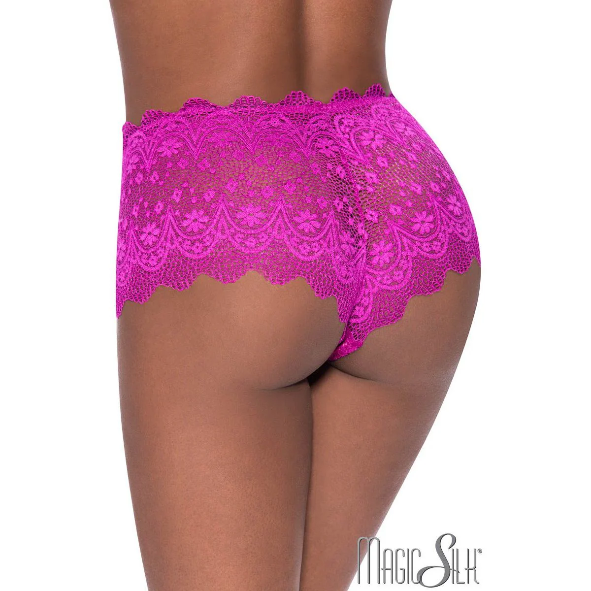 Exposed Lace Boyshorts by Magic Silk - Image 4