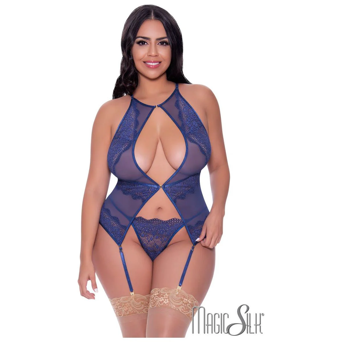 Exposed Lace Bustier by Magic Silk - Image 5