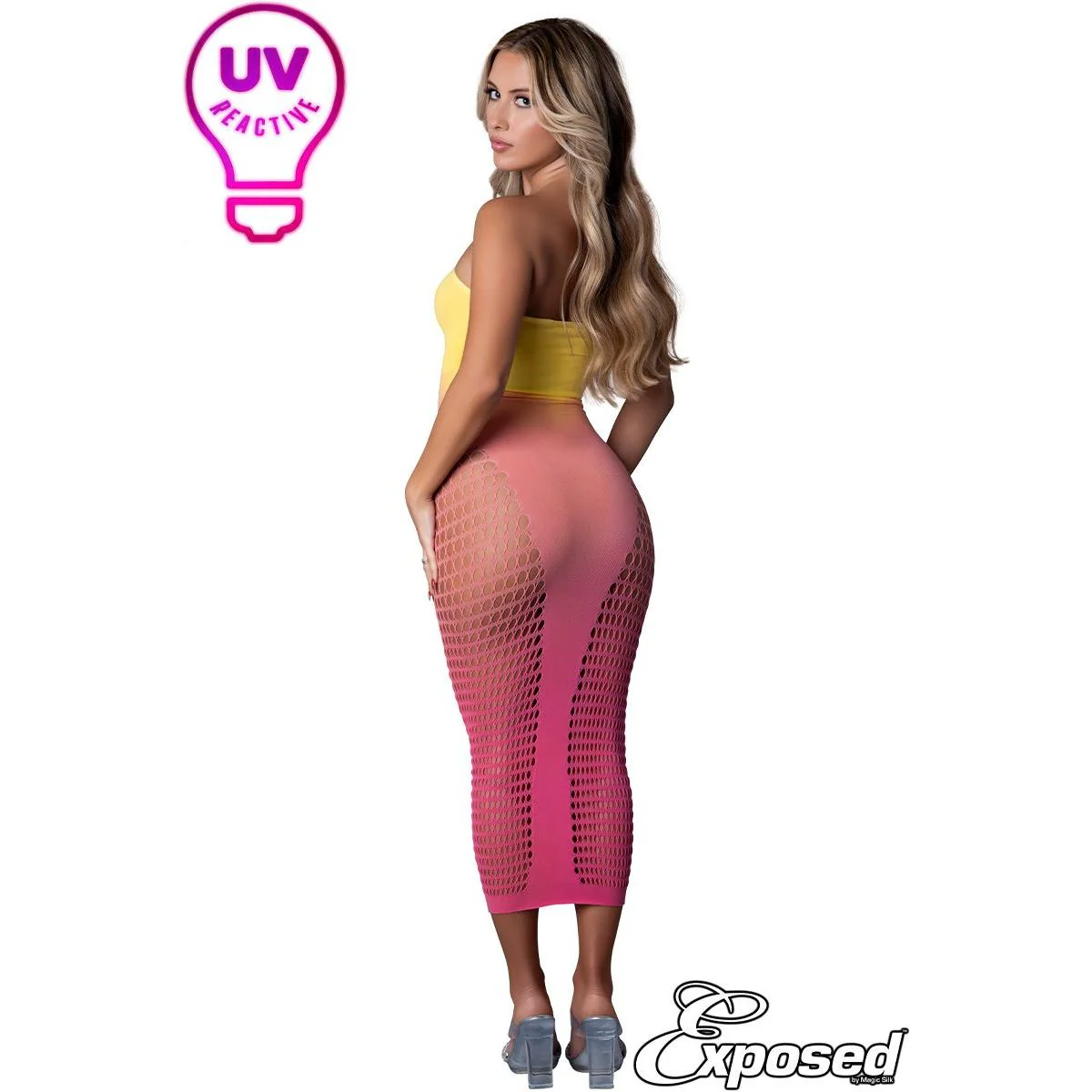 Exposed Mini Tube Dress by Magic Silk - Image 6