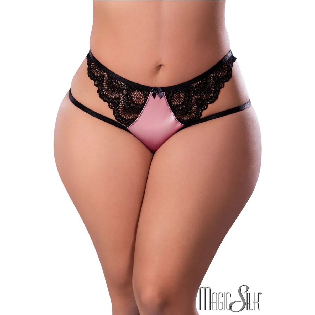 Exposed Silky Lace Panty by Magic Silk - Image 3