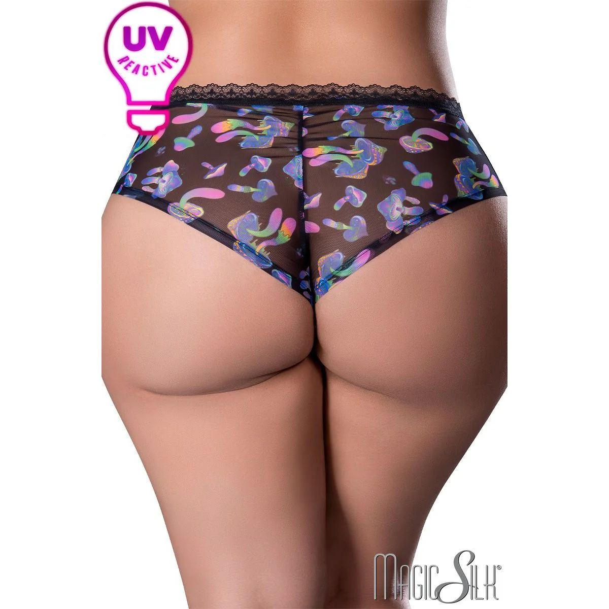 Exposed UV Mushroom Boyshorts by Magic Silk - Image 4