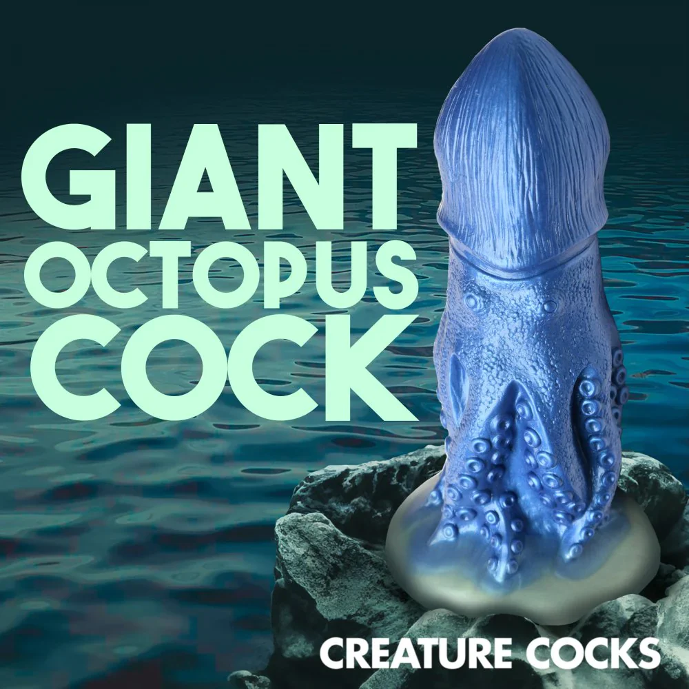Creature Cocks Cocktopus Octopus Dildo 9" by XR - Image 2