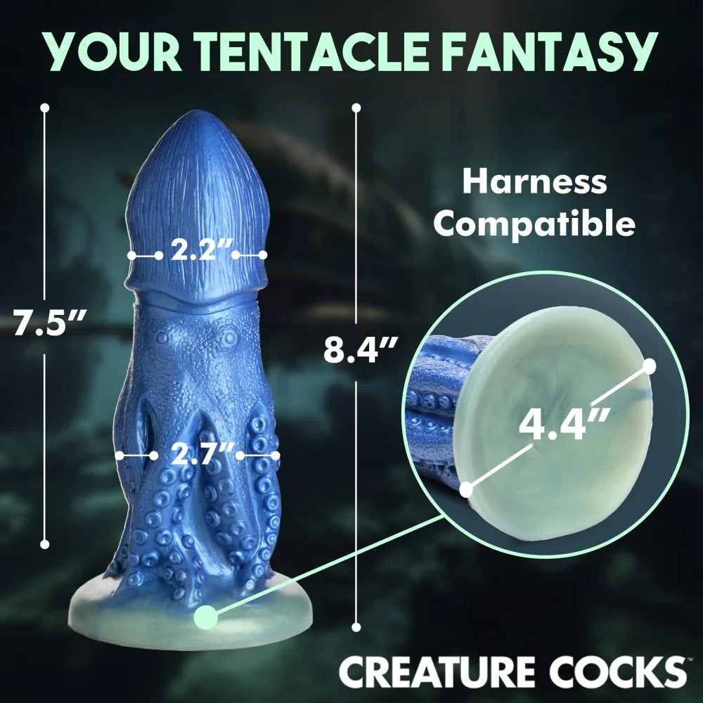 Creature Cocks Cocktopus Octopus Dildo 9" by XR - Image 4