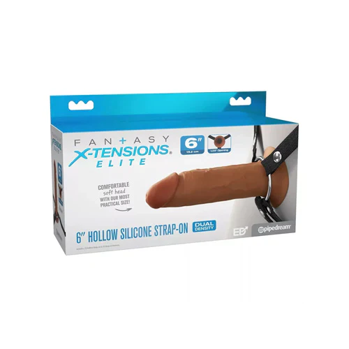 Fantasy X-Tension Elite Strap On 6" by Pipedream Products® - Image 2