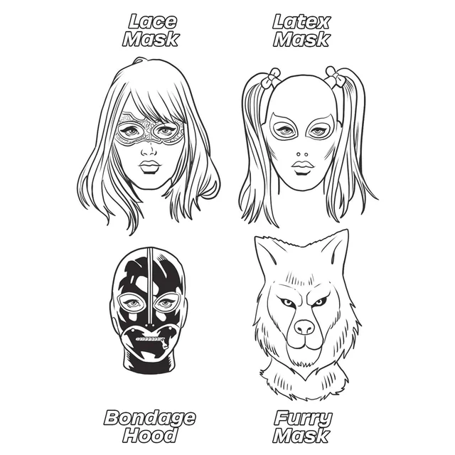 Fetishes are Fun Coloring Book by Wood Rocket - Image 4
