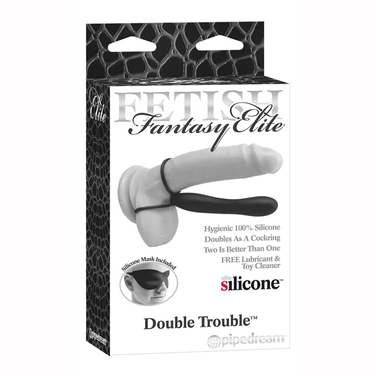 Fetish Fantasy Elite Double Trouble Double Penetration Dildo by Pipedream Products®