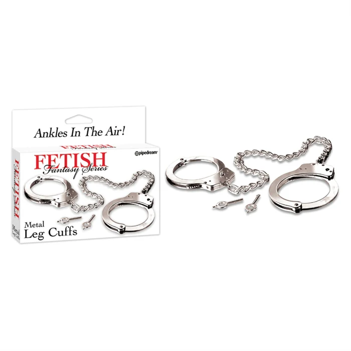 Fetish Fantasy Series Designer Metal Leg Cuffs by Pipedream Products®