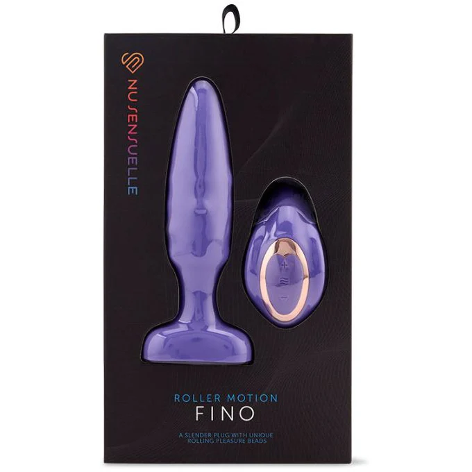 Fino Roller Motion Vibrating Anal Plug by Nu Sensuelle
