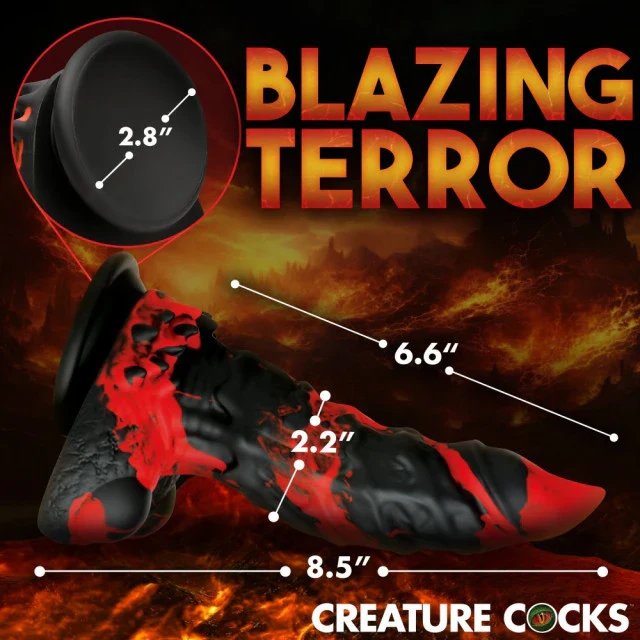 Creature Cocks Fire Demon Dildo by XR - Image 3