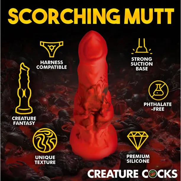 Fire Hound Small Creature Cocks Dildo by XR - Image 2