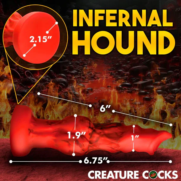 Fire Hound Small Creature Cocks Dildo by XR - Image 3