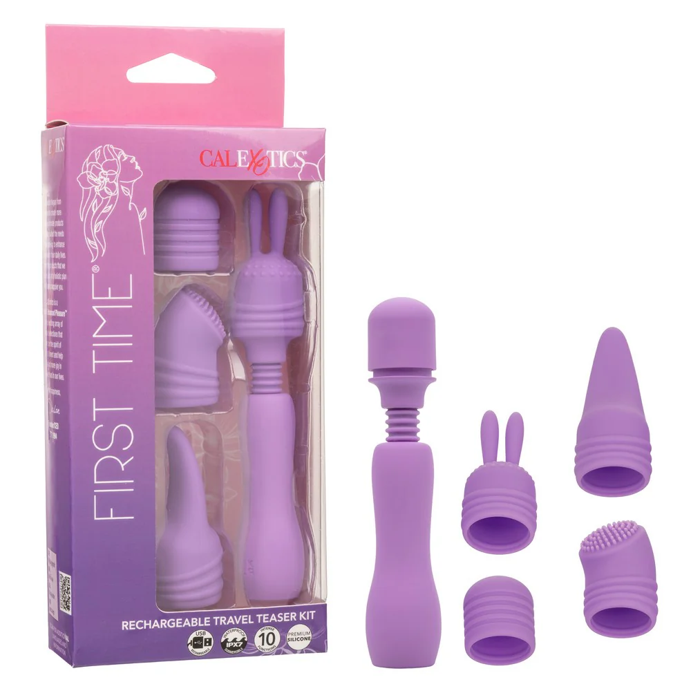 First Time Rechargeable Travel Teaser Kit by Cal Exotics