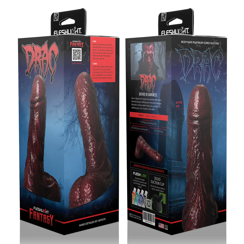 Fleshlight® Fantasy Drac Dildo - Image 3