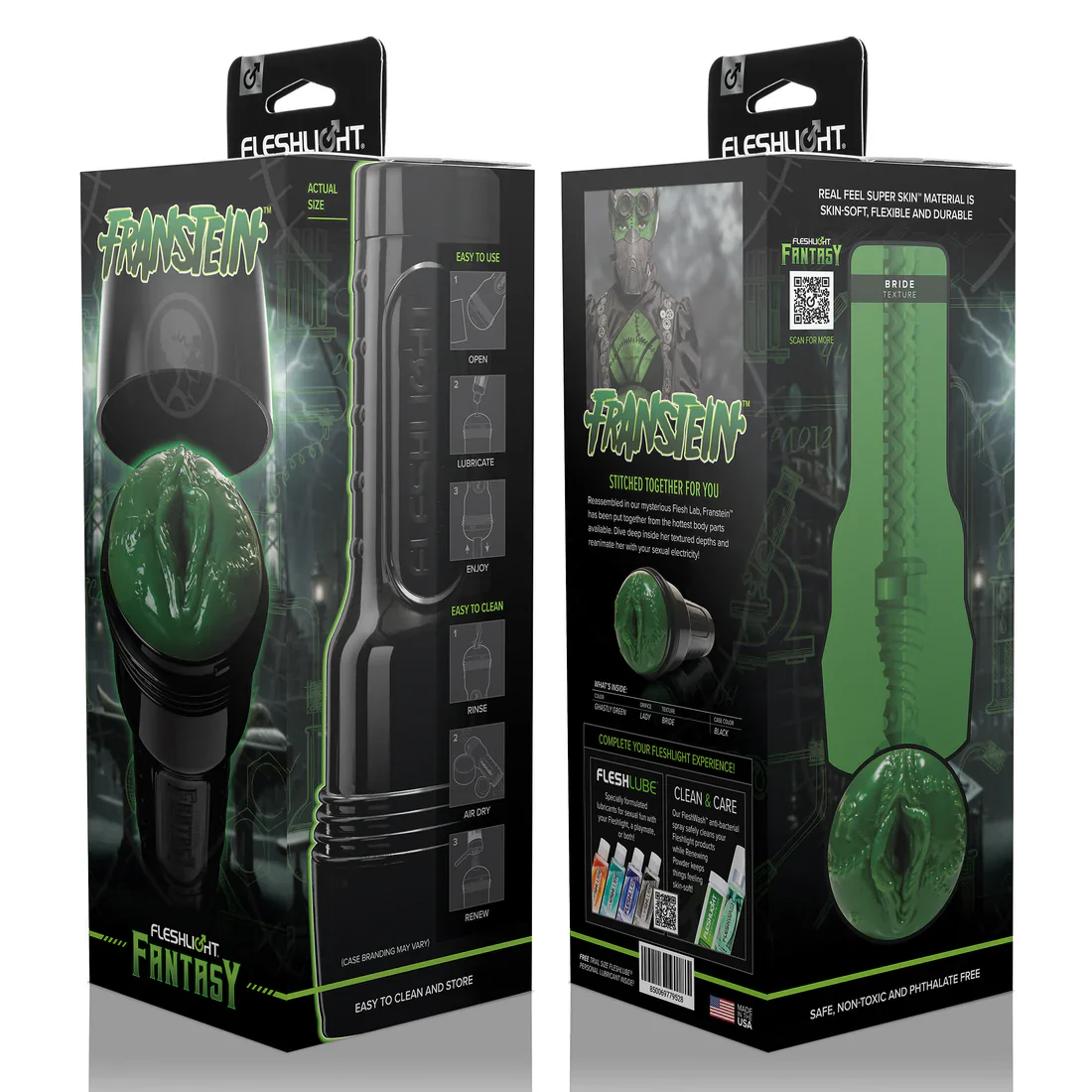 Fleshlight®‎ Fantasy Franstein Vagina Masturbator - Image 2
