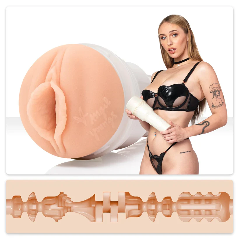 Fleshlight® Girl Angel Youngs Sweetness Vagina Masturbator - Image 2