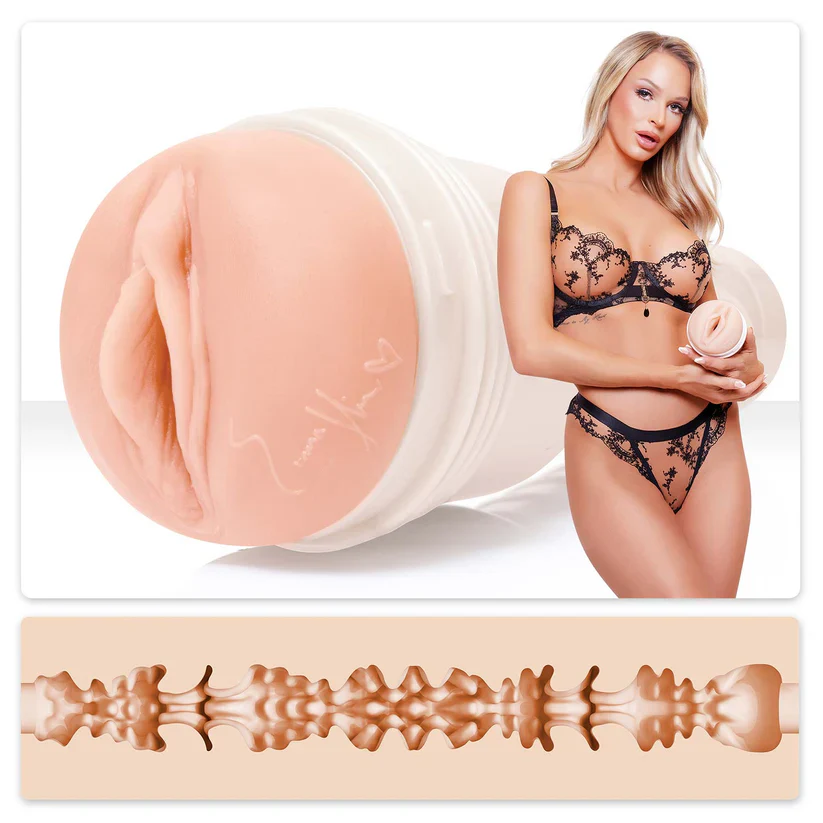 Fleshlight® Girl Canadian Star Emma Hix Syrup Vagina Masturbator - Image 2
