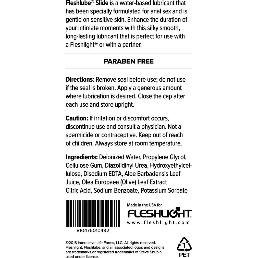 Fleshlube Slide Anal Lubricant by Fleshlight® - Image 2