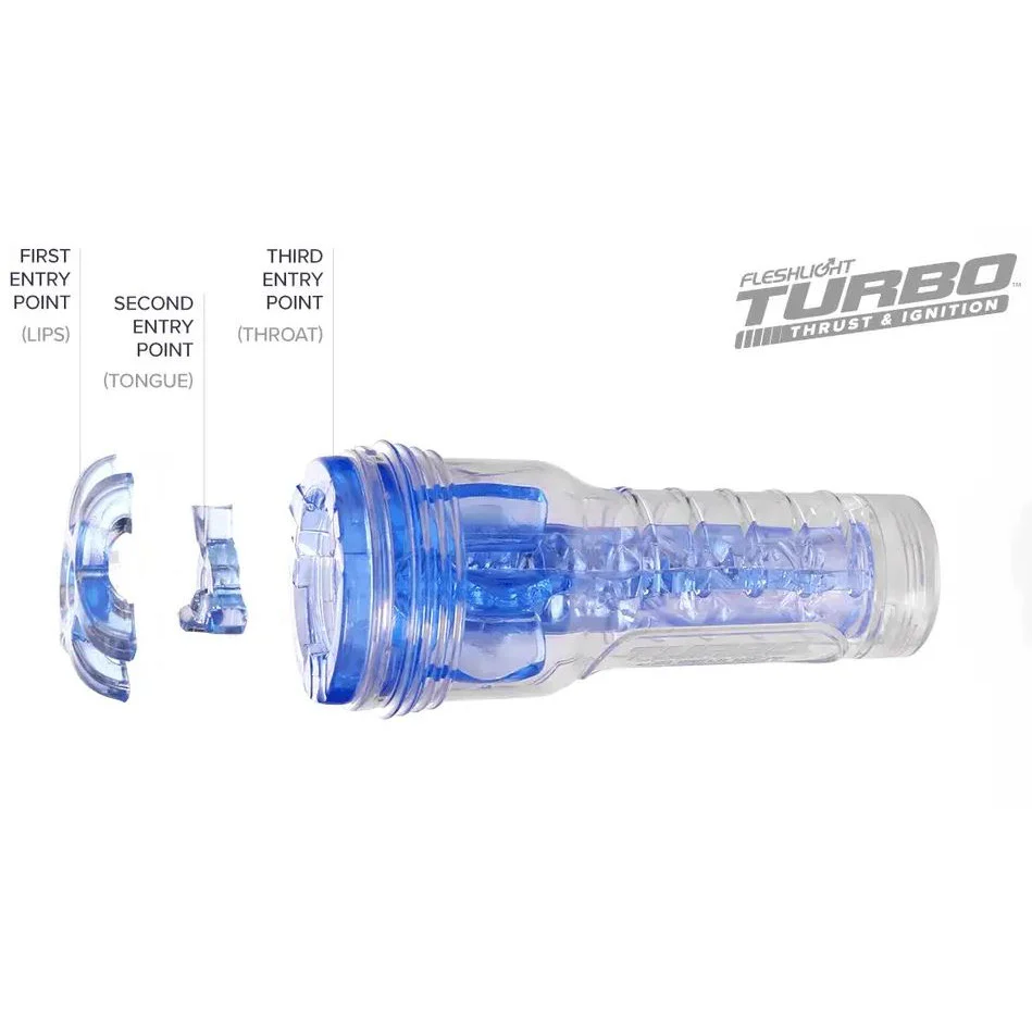 Turbo Thrust Blue Ice Masturbator by Fleshlight® - Image 2