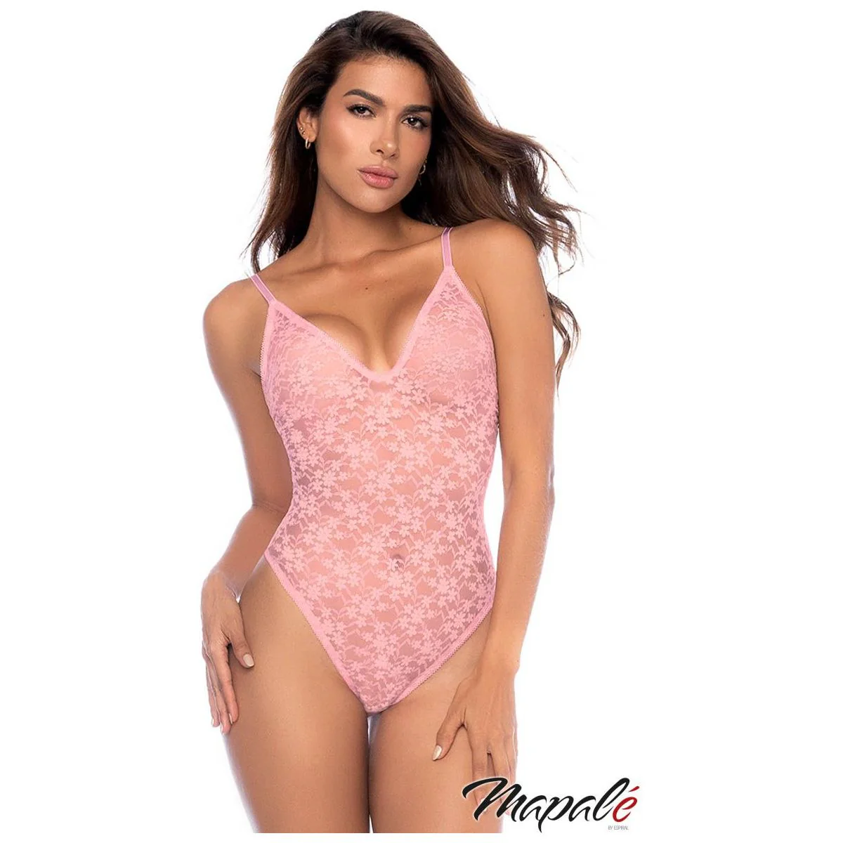 Floral Lace Teddy by Mapale - Image 3