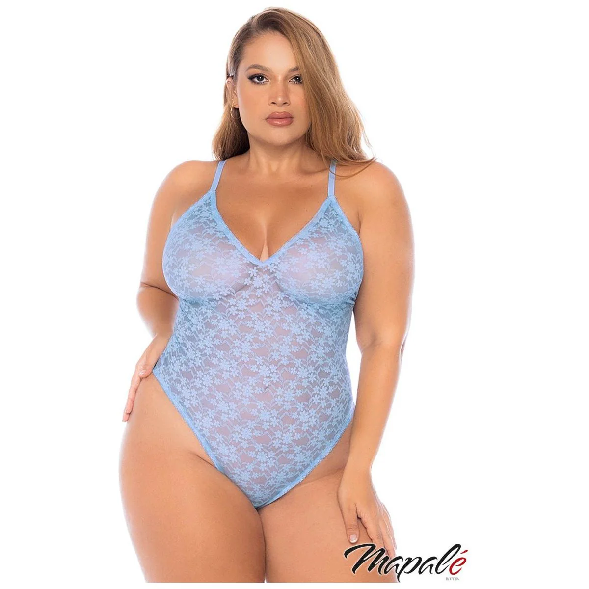 Floral Lace Teddy by Mapale - Image 5