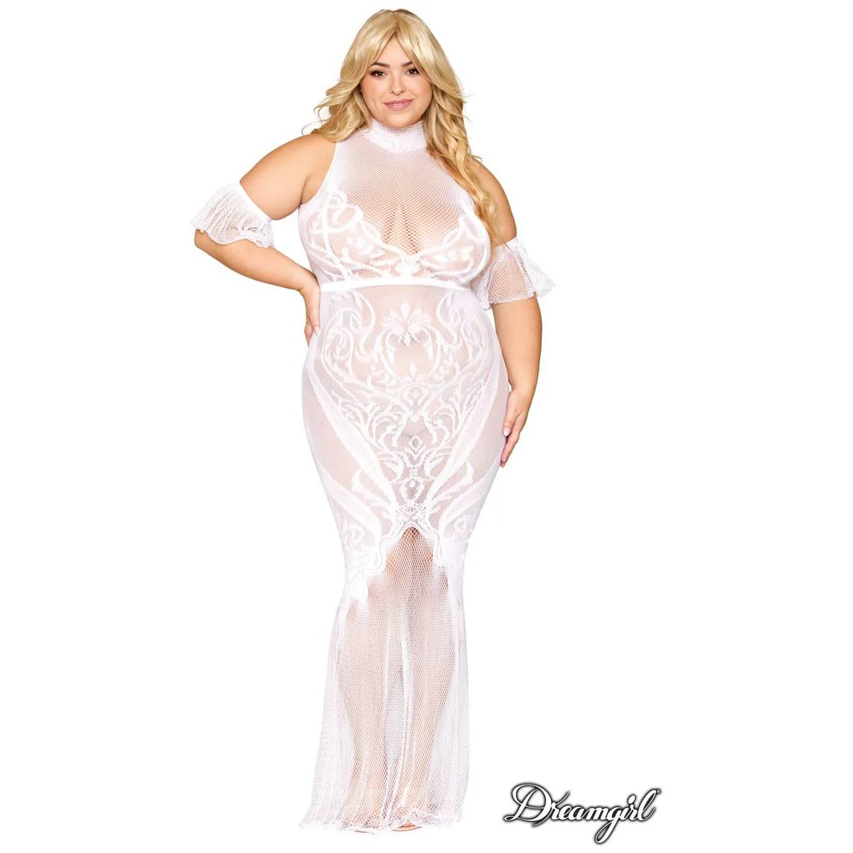 Flutter Sleeve Gown by Dreamgirl - Image 3