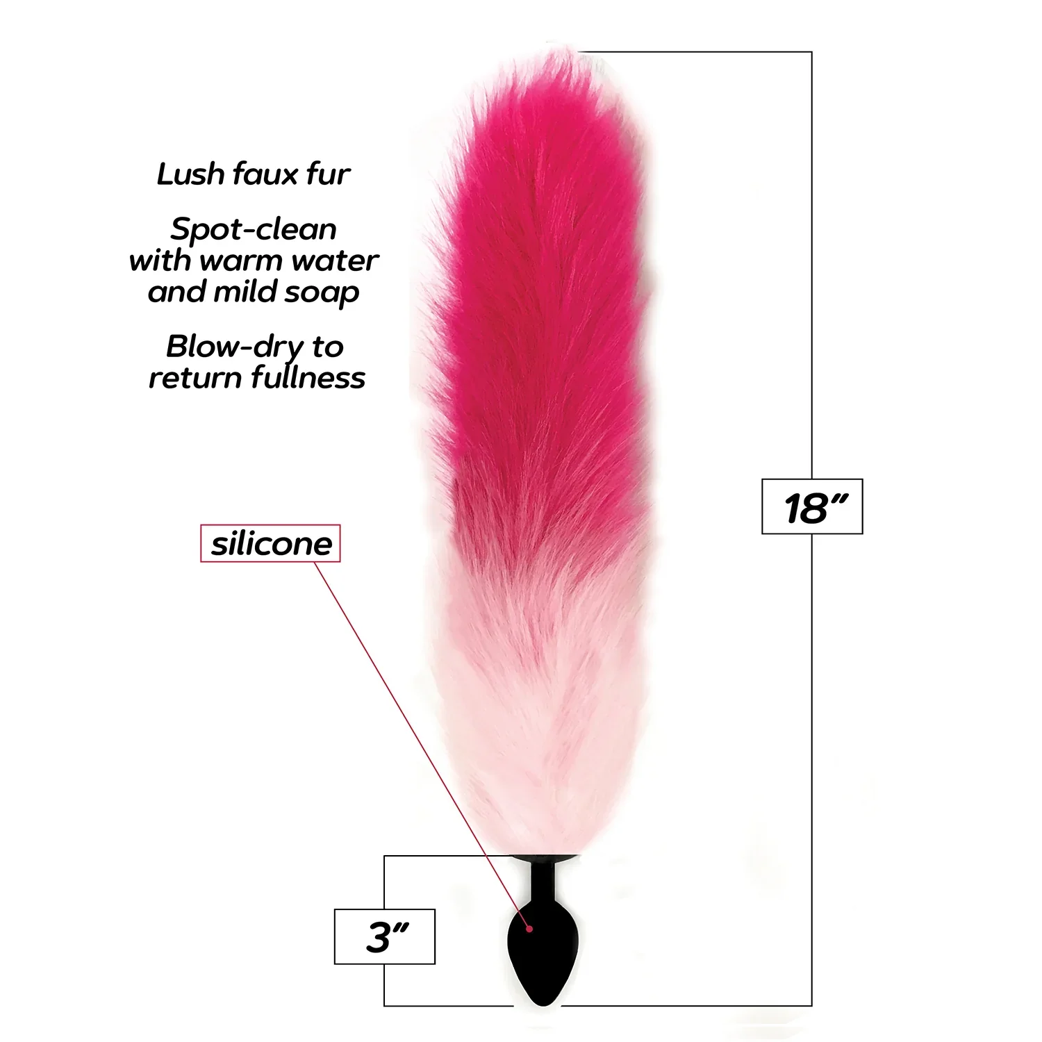 Foxy Fox Tail Anal Plug by Icon - Image 5