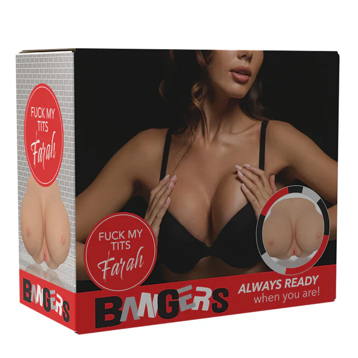 Bangers Fuck My Tits Farah Masturbator by Orion