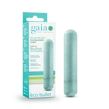 Gaia Eco Biodegradable Vibrating Bullet 3.5" by Blush Novelties