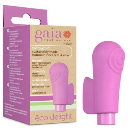 Gaia Eco Delight Finger Vibrator by Blush Novelties