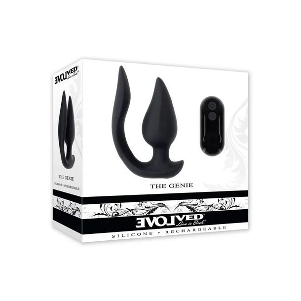 Genie with Remote Vibrating Anal Plug by Evolved
