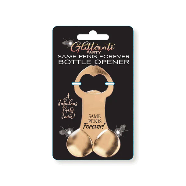 Glitterati Pecker Bottle Opener by Little Geenie