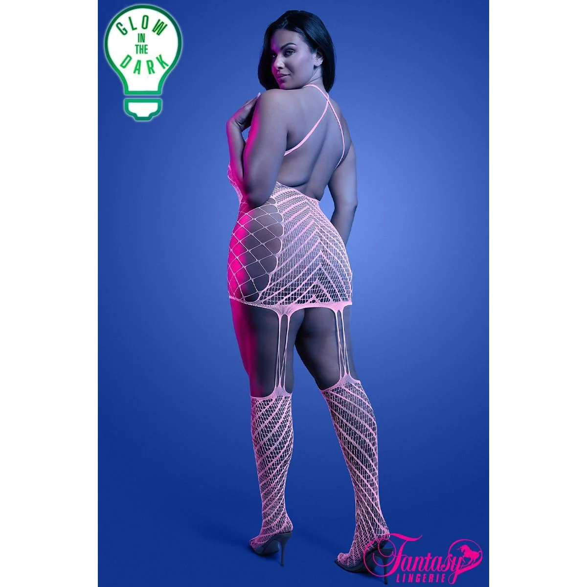 Glow Bodystocking by Fantasy Lingerie - Image 4