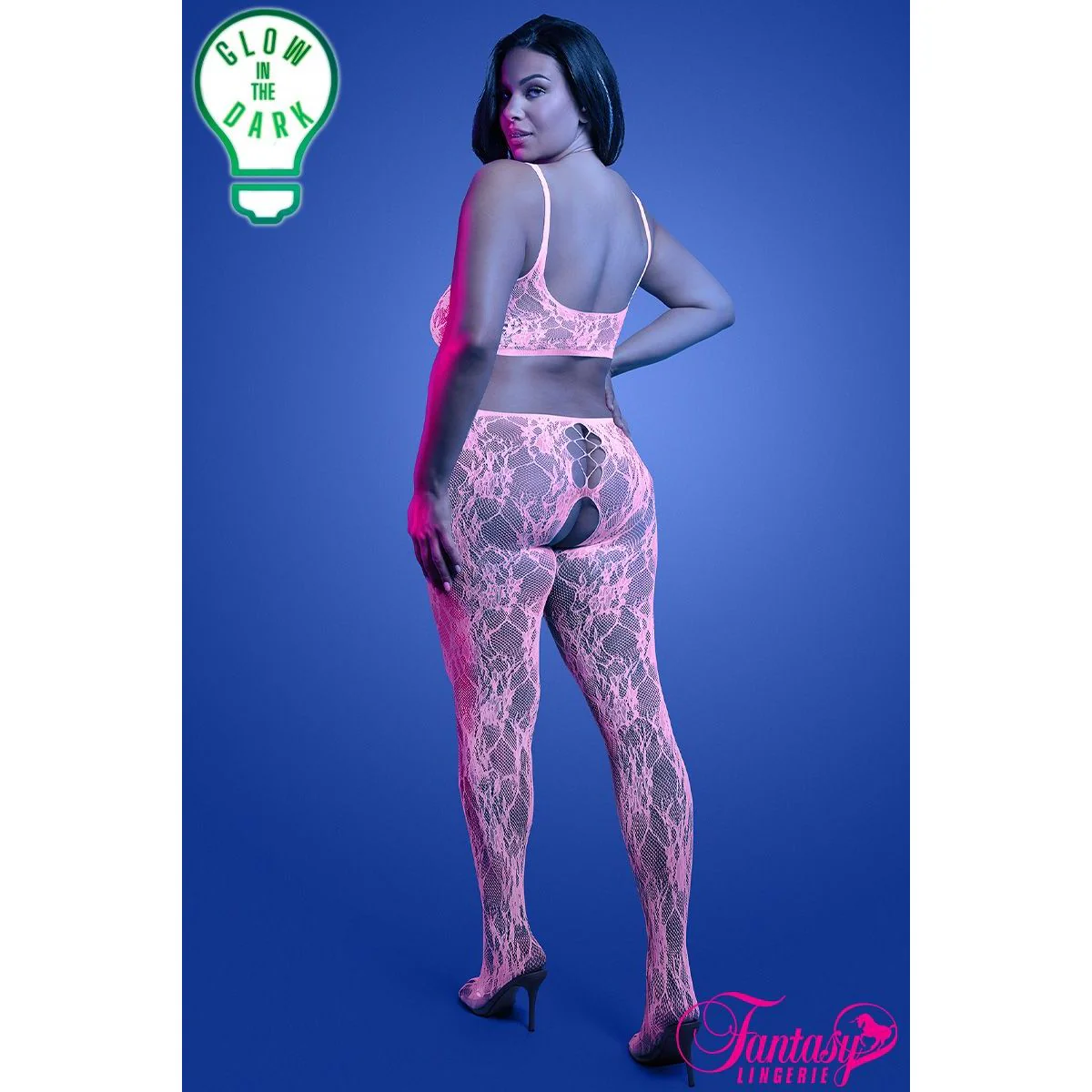 Glow Bodystocking by Fantasy Lingerie - Image 4