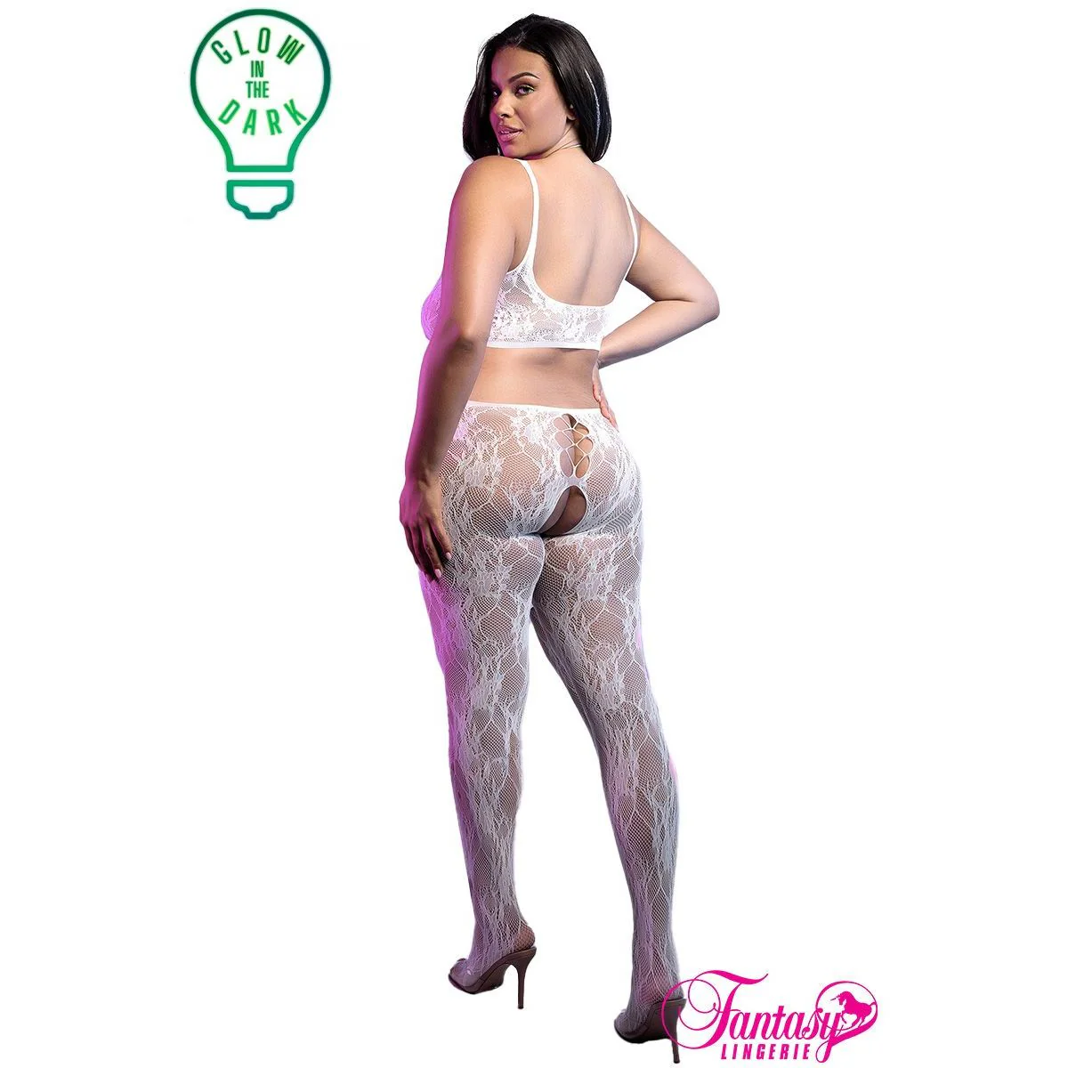 Glow Bodystocking by Fantasy Lingerie - Image 6