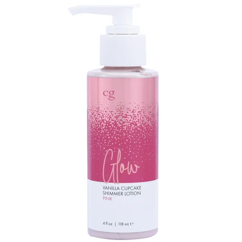 Glow Gold Shimmer Massage Lotion Vanilla Cupcake by CG - Image 3