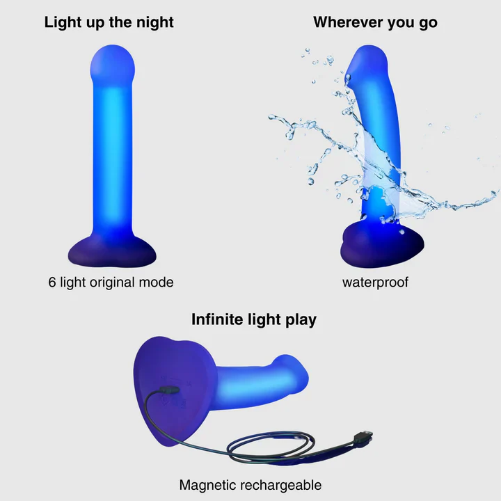 Glow Led Dildo by Strap On Me - Image 2
